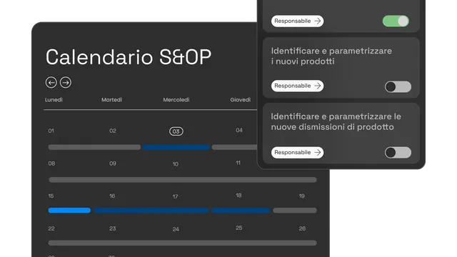Calendario del ciclo S&OP 2026
